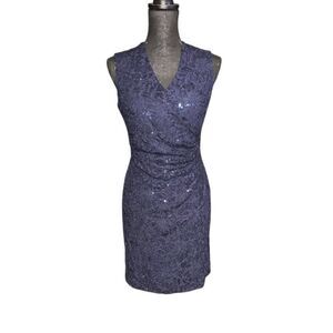 Ralph Lauren Sequin Sheath Dress